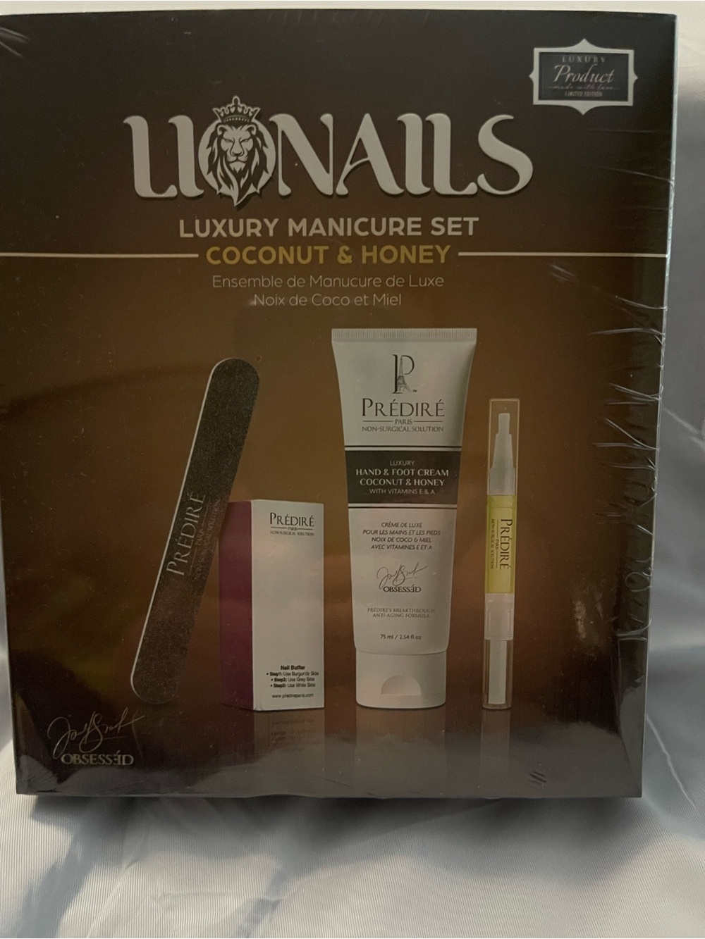 Luxury Coconut & Honey Manicure Set